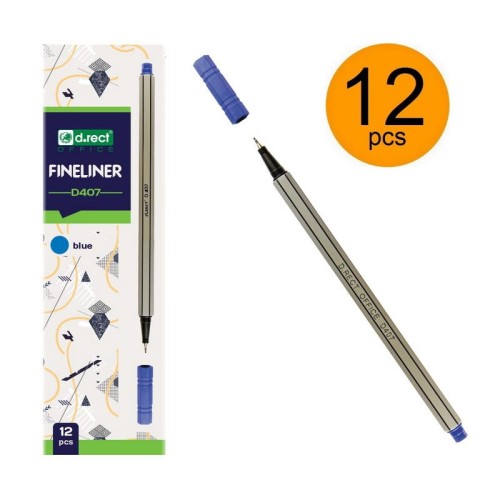 CIENKOPIS  D407 NIEBIESKI 105243 D.RECT