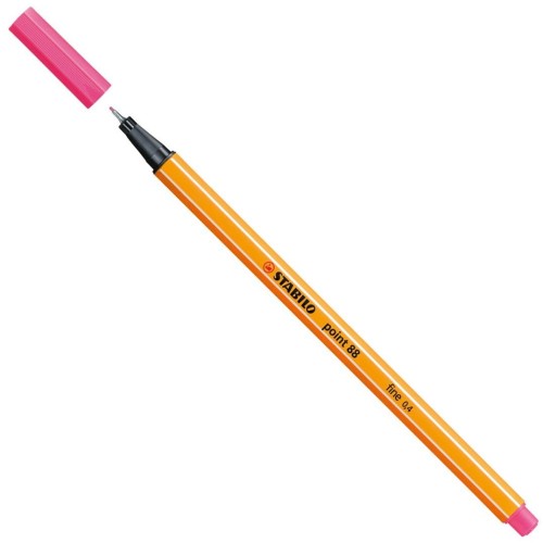 CIENKOPIS  POINT 88/17 RÓŻOWY CIEMNY STABILO