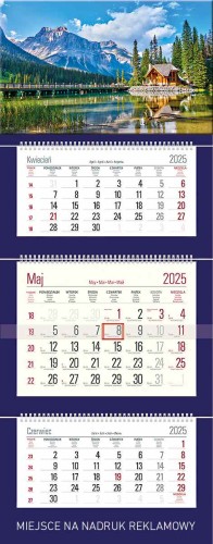 KALENDARZ TRÓJDZIELNY  T06 GRANAT TELEGRAPH