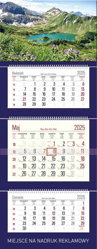 KALENDARZ TRÓJDZIELNY  T08 GRANAT TELEGRAPH