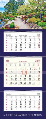 KALENDARZ TRÓJDZIELNY  T10 GRANAT TELEGRAPH