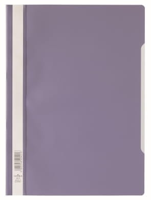Skoroszyt A4 PP miękki 257312 j.fioletowy DURABLE