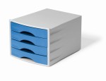 POJEMNIK ECO 4 SZUFLADY NIEBIESKI 776206 DURABLE