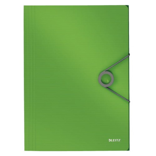 TECZKA Z GUMKĄ PP A4/15MM 45631050 SOLID JASNOZIELONA LEITZ