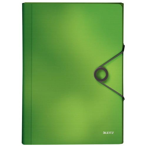TECZKA HARMONIJKOWA A4  6 PRZEGRÓD PP 45791050 JASNOZIELONA LEITZ SOLID