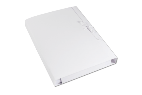 Teczka wiązana A4 3,5cm długie klapki 300g 0820270 Barbara