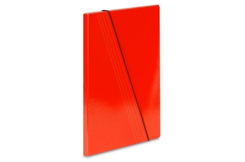 TECZKA Z GUMKĄ A4/10 1A 307/01 CZERWONA VAUPE