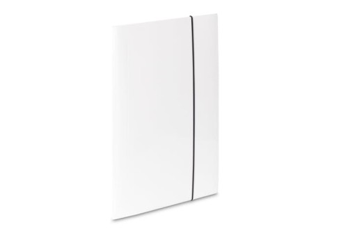 TECZKA Z GUMKĄ A4 302/07 1 BIAŁA VAUPE