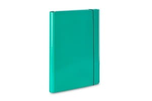 TECZKA Z GUMKĄ A4/40 310/05 TURKUS VAUPE FCK SKRZYDLOWA