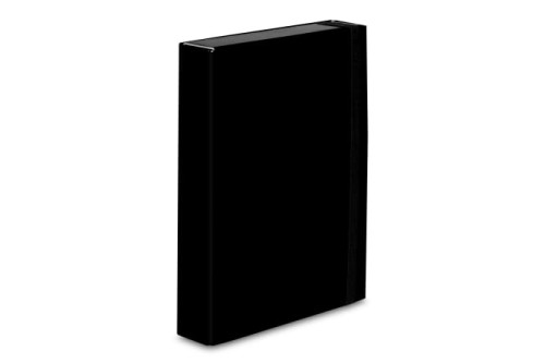TECZKA Z GUMKĄ A4/50 341/02 CZARNA VAUPE BOX CARIBIC