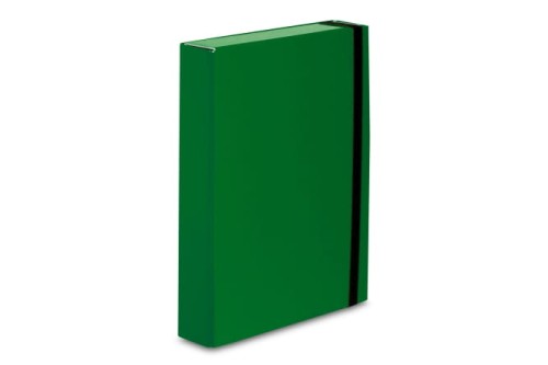 TECZKA Z GUMKĄ A4/50 341/06 ZIELONA VAUPE BOX CARIBIC