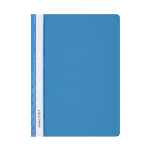 Skoroszyt A4 PVC twardy ST-01-13 jasno niebieski BIURFOL