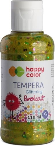 FARBY TEMPERY 118ML 3310 0118-101 BROKATOWA ZŁOTA HAPPY COLOR