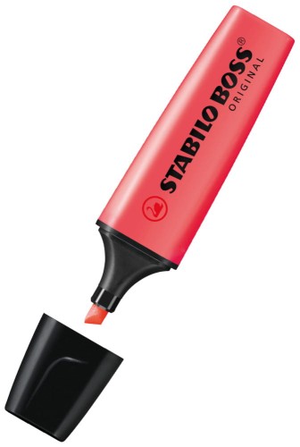ZAKREŚLACZ STABILO BOSS 70/40 CZERWONY