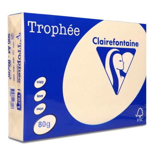 Papier ksero Trophee A4  80g 1871 piaskowy