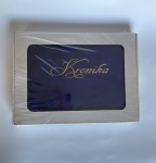 Kronika A4 pozioma 160K szyta granat KRON8 Barbara