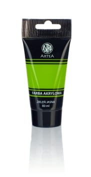 FARBA AKRYLOWA 60ML ZIELEŃ JASNA 83410941 ASTRA
