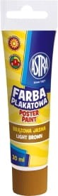 FARBY PLAKATOWE W TUBIE A"30ML J.BRĄZOWA 83110912 ASTRA