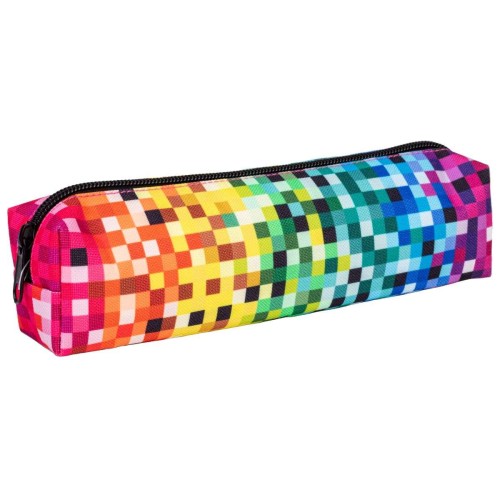 PIÓRNIK SASZETKA PROSTOKĄTNY 1 ZAMEK PIXI RAINBOW HA 2212 4510-PI4 HAPPY COLOR