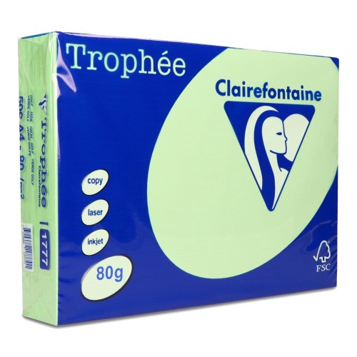 Papier ksero Trophee A4  80g 1777 zieleń trawy