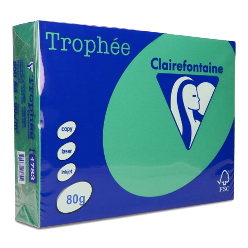 Papier ksero Trophee A4  80g 1783 zieleń choinkowa