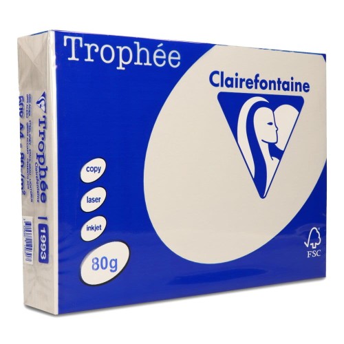 Papier ksero Trophee A4  80g 1993 szary stalowy