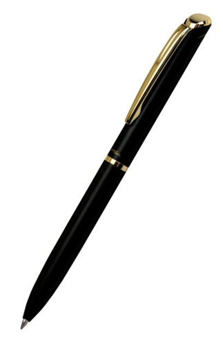 PIÓRO KULKOWE STERLING BL2007AG-CE CZARNE ZŁOTE WYKOŃCZENIE ENERGEL 0.7MM PENTEL (etui+torebka+wkład LR7-C gratis)