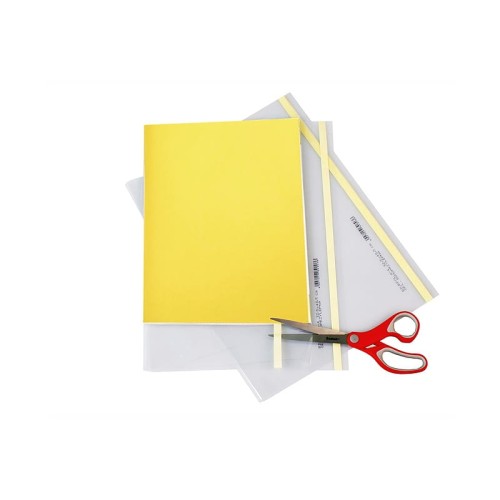 Okładka samoprzylepna-mała B6 - 265 25 szt. OZ-56 bezbarwna 265 x 410 BIURFOL