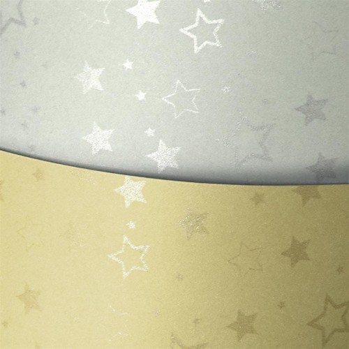 KARTON OZDOBNY A4 220G 20 ark. STARS ZŁOTY 204306 GWIAZDKI GALERIA PAPIERU