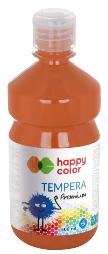 FARBY TEMPERY 500ML 33100500-7 BRĄZOWA HAPPY COLOR PREMIUM