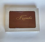 Kronika A4 pozioma 160K szyta bordo KRON6 Barbara