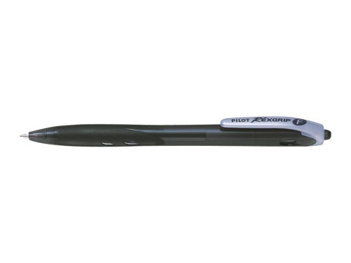 DŁUGOPIS AUT.REXGRIP BPRG-10R-F-B CZARNY PILOT 0.21MM/1100M