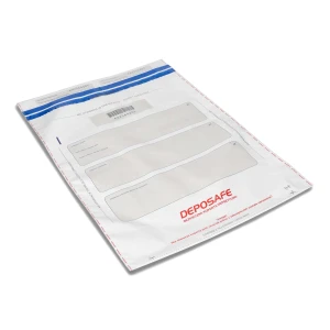 KOPERTA BEZPIECZNA C3+ 360x465mm BIAŁA 100 szt. DEPOSAFE (6552)