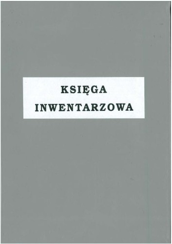 KSIĘGA INWENTARZOWA A4 96K K205 02022 TWARDA OPRAWA TYPOGRAF