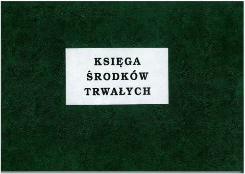 KSIĘGA ŚRODKÓW TRWAŁYCH A4 K207 02104 TYPOGRAF