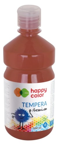FARBY TEMPERY 500ML 33100500-75 C.BRĄZOWA HAPPY COLOR PREMIU