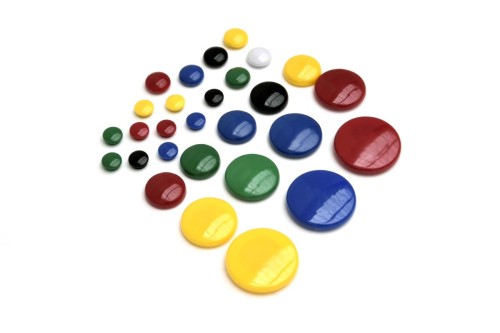 Magnesy SRH-40 40mm 4 szt. białe 607401 ARGO