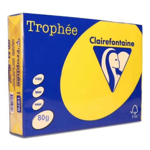 Papier ksero Trophee A4  80g 1978 słonecznikowy