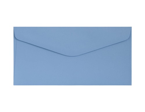 Koperty ozdobne DL 10 szt. Gładki ciemnoniebieski satynowany K. 130g 280131 Galeria Papieru