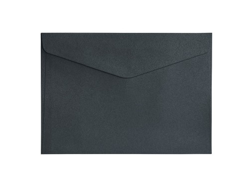Koperty ozdobne C5 10 szt. Pearl czarny K. 150g 280677 Galeria Papieru