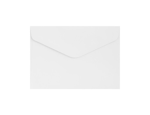 Koperty ozdobne C6 10 szt. Gładki biały K. 150g 280291 Galeria Papieru