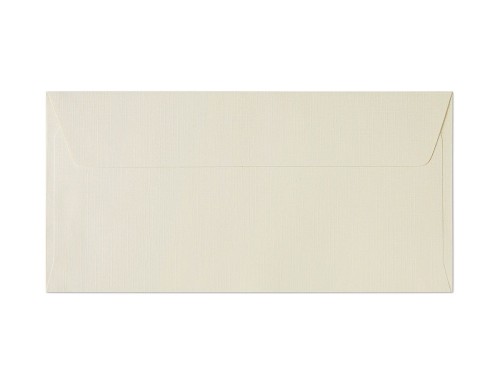 Koperty ozdobne DL 10 szt. Holland kremowy 120g 282602 Galeria Papieru