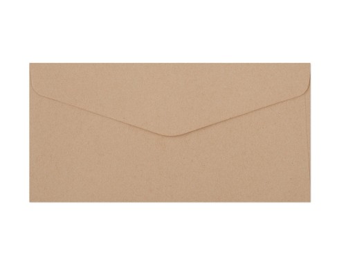 Koperty ozdobne DL 10 szt. Nature ciemnobeżowy 120g 280120 Galeria Papieru