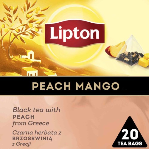 HERBATA LIPTON EKSPRESOWA 20 torebek PIRAMIDKI BRZOSKWINIA I MANGO.jpg