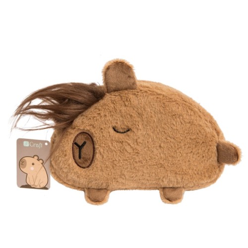 Piórnik pluszowy KAPIBARA 18x11x5cm DPCA-003 dpCraft