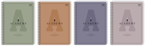 Kołozeszyt B5 100 kartek w kratkę 90g ACADEMY INTERDRUK