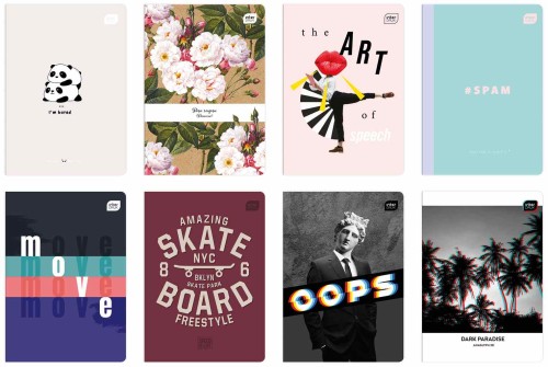 Zeszyt A5 60 kartek w linię M 70G UV MIX INTERDRUK