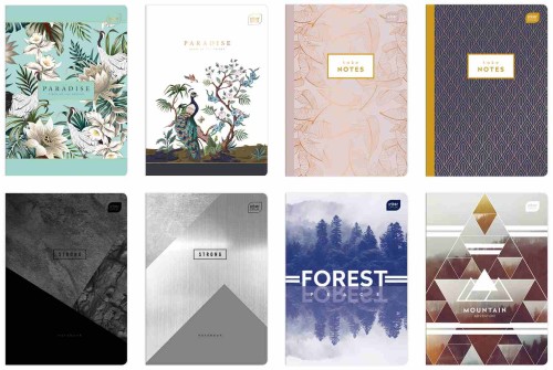 Zeszyt A5 96 kartek w linię M 70G UV MIX INTERDRUK