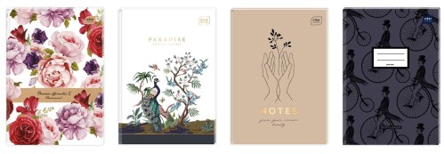 Brulion B6 160 kartek w linię M 70g twarda oprawa INTERDRUK