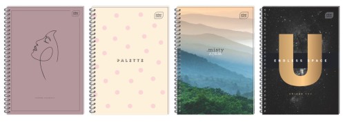 KOŁOBRULION B5 # 160K 70g Z KOLOROWYMI MARGINESAMI TWARDA OPRAWA INTERDRUK